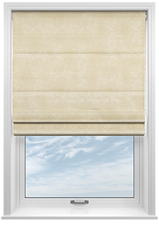Florence Faux Suede, Stone - Roman Blind